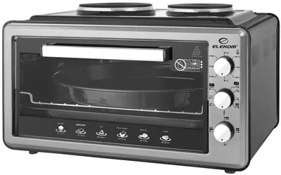 Cuptor mic Elekom - EK 2005 OV, 1500W, 45 l, negru/gri