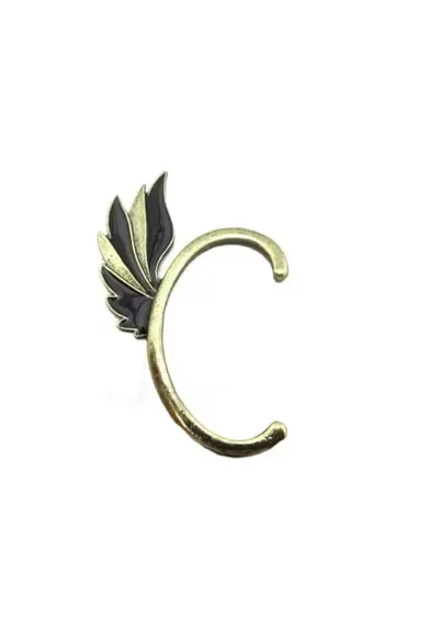 Cercel auriu - ear cuff - cu aripa - Rosalinn C6