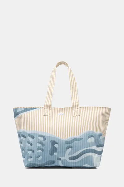 Lacoste tote bag pentru femei, din bumbac