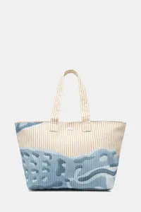 Lacoste tote bag pentru femei, din bumbac