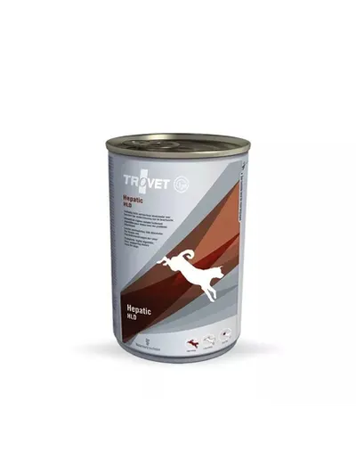 TROVET Hepatic HLD hrana caini afectiuni hepatice 400 g