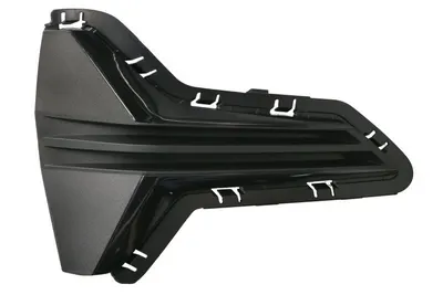 Grila ventilatie bara fata dreapta potrivit BMW 3 G20, G21 2018-2022 - (exterior, plastic, negru lucios, BASIS)