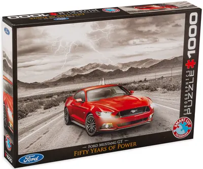 Puzzle Eurographics din 1000 de piese - Ford Mustang