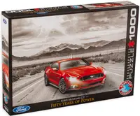 Puzzle Eurographics din 1000 de piese - Ford Mustang