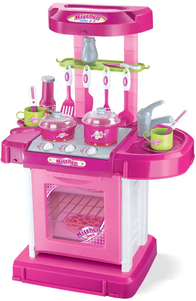 Bucătărie pentru copii Buba - My Kitchen, roz