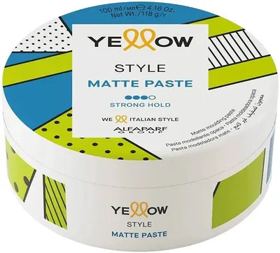 Alfaparf Yellow Style Ceară de păr matifiantă cu fixare puternică, 100 ml