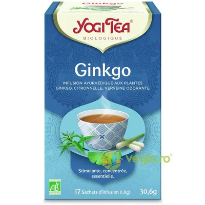 Ceai Ginkgo Ecologic/Bio 17dz