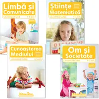 Set 4 caiete, grupa mijlocie 4-5 ani, ediția 2024-2025