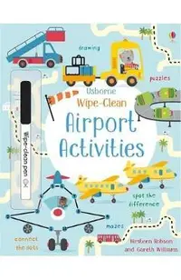 Wipe-Clean Airport Activities