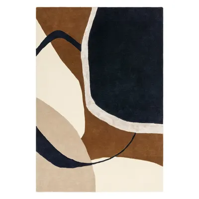 Covor cărămiziu handmade din lână 120x170 cm Matrix – Asiatic Carpets