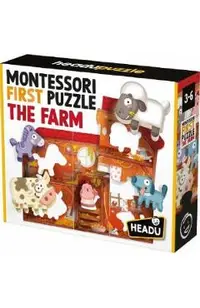 Montessori. Primul meu puzzle: Ferma