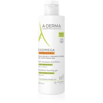 A-Derma Exomega Control Emollient Foaming Gel gel hidratant spumant pentru piele uscata spre atopica