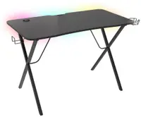 Birou gaming Genesis - Holm 200 RGB, negru