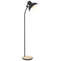 Lampa pardoseala LUBENHAM negru, brown 220-240V,50/60Hz