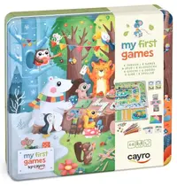 Set de jocuri clasice pentru copii Cayro - Primele mele 6 jocuri