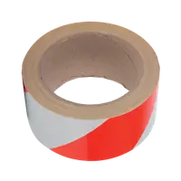 Banda Semnalizare 520brsshd 100m/50mm Rosu-Alb