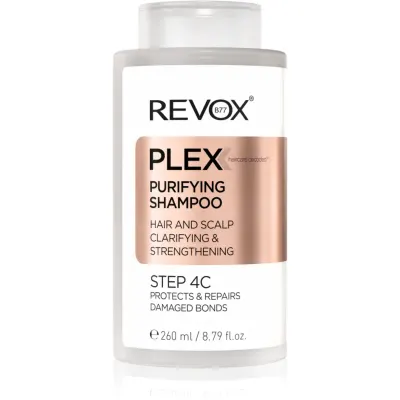 Revox B77 PLEX Purifying Shampoo. Step 4C sampon pentru curatare pentru întărirea părului deteriorat 260 ml