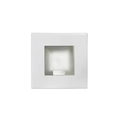 Spot patrat cu sticla mata WL-277 cod 21-2760 D 73x73mm