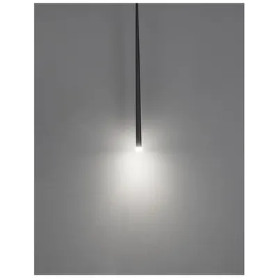 Lampa suspendata GIONO Nisipiu Negru Aluminiu & Acrylic LED 1x3 Wat 230 Volt 180Lm 3500K IP20