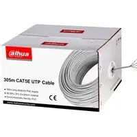 Cablu UTP cupru Dahua PFM920I-5EUN 305m, alimentare PoE maxim 160m
