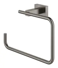 Suport prosop Grohe Essentials Cube 40510AL1, fixare ascunsa, mat, Hard Graphite