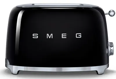 Toaster Smeg - TSF01BLEU, 950W, 6 viteze, negru