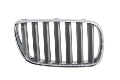Grila radiator Dreapta potrivit BMW X3 (E83) 2.0-3.0D 2004-2011 pana in 2010 - (crom/gri)