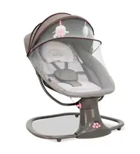 Balansoar electric Khalo, bluetooth, telecomanda, centura siguranta, timer oprire automata, spatar reglabil, 67 x 51 x 62 cm