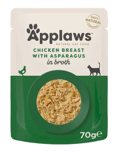 Applaws Cat Plic Piept Pui Cu Sparanghel 70 g