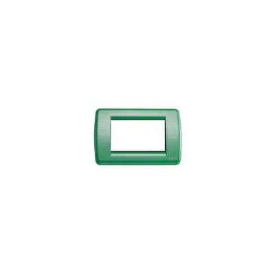 Placa ornament 2 module Rondo Vimar(Idea)metal sage green