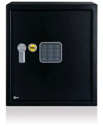 Seif Yale Standard Birou YSV/390 Alcatuit din otel Tastatura digitala programabila si usor de operat Prevazut cu orificii pentru