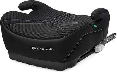 Scaun auto booster KinderKraft - I-Boost 2 Pro, IsoFix, i-Size, 125-150 cm, Black