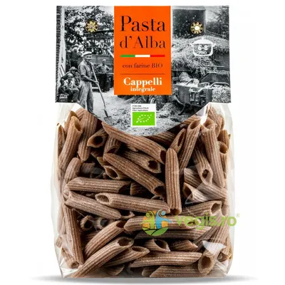 Paste Integrale Penne din Grau Dur Ecologice/Bio 250g