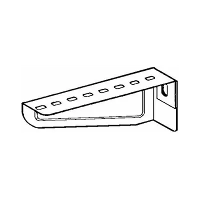 Consola De Perete 110mm, INOX, Sustine 120Kg