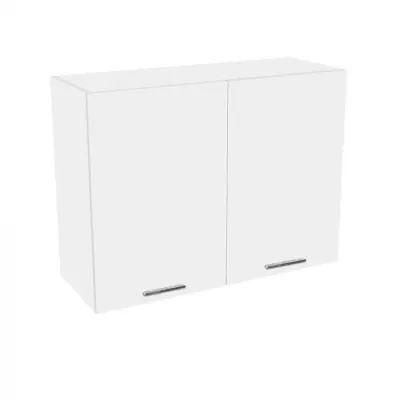 Corp suspendat 80 YANA, 2 usi, cu picurator, corp alb, fronturi alb, 80x30x60 cm
