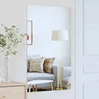 vidaXL Ogledna de perete Dreptunghiular 100 x 60 cm sticlă securizată