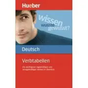 Verbtabellen Deutsch Buch Die wichtigsten regelmassigen und unregelmassigen Verben im Uberblick