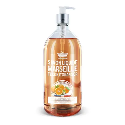 Sapun lichid de Marsilia cu Floare de portocal, 1l, Les Petites Bains de Provence