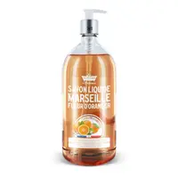 Sapun lichid de Marsilia cu Floare de portocal, 1l, Les Petites Bains de Provence