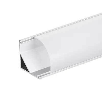 Profil Aluminiu pentru Benzi Led de Colt 2m