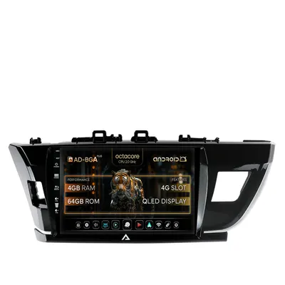Navigatie Toyota Corolla (2012-2016), Android, A-Octacore 4GB RAM + 64GB ROM, 10.1 Inch - AD-BGA10004+AD-BGRKIT076