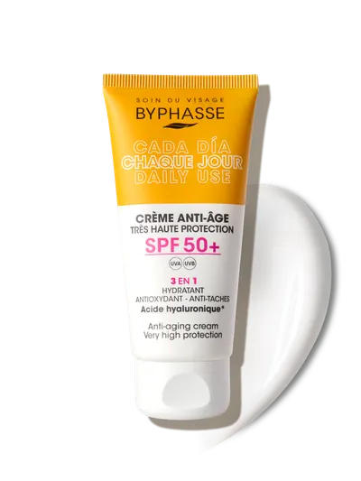 Crema antirid cu SPF50+, 50ml, Byphasse