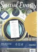 Carton metalizat A4 250g auriu Favini