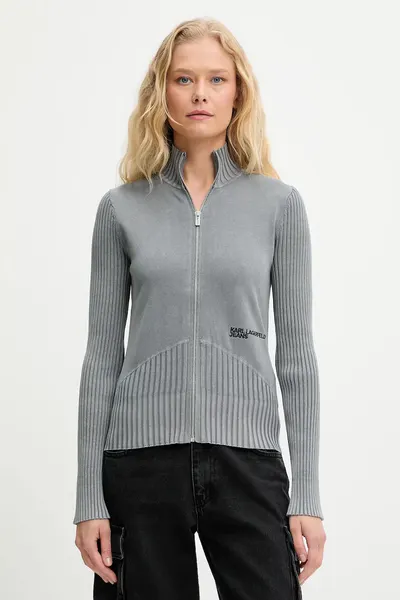 Karl Lagerfeld Jeans cardigan din bumbac