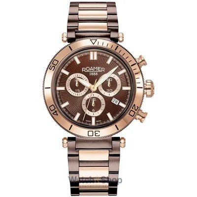 Ceas Roamer Roamer 994837 47 65 20 Mens Watch Toscana Chronograph 43mm 5ATM