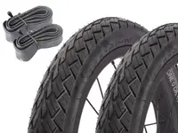 Set anvelope bicicletă KUJO ONE 0 ONE A 12,5 inch x 2,25 inch + cameră AV