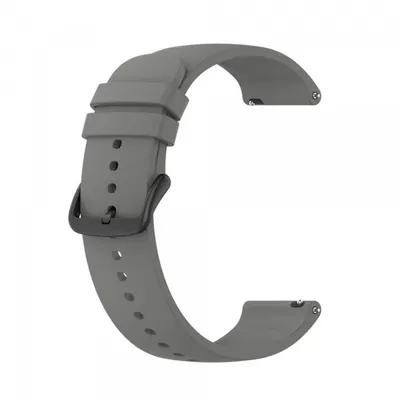 Curea Techsuit W001 pentru Samsung Galaxy Watch / Huawei Watch Series, 22mm, Gri