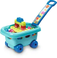 Set de constructie in carucior Ecoiffier Abrick, 30 piese