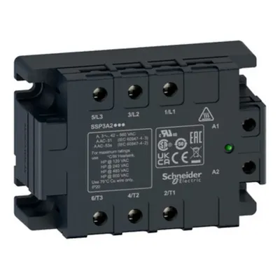 Releu Static, Panou intrare 4-32Vcc, Iesire 48-530Vca, 25A, Interfata Termica