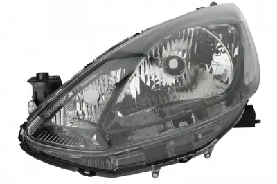 Far fata Stanga (H4 PY21W W5W, electric, cu motor, culoare insert: negru) potrivit MAZDA 2 -06.15